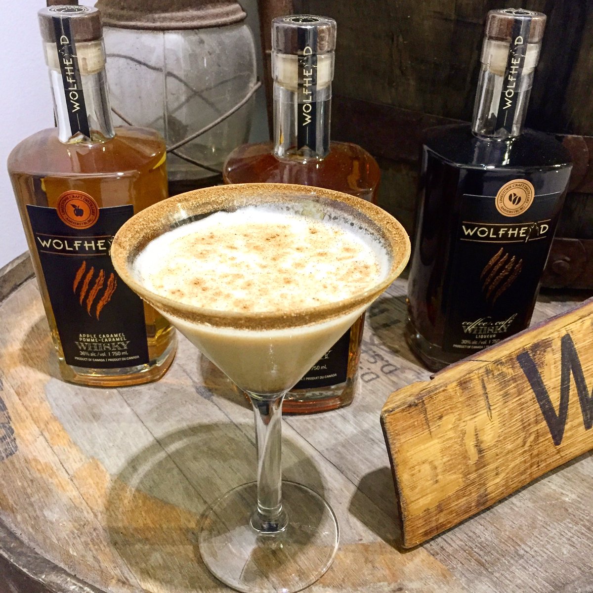 DrinkWolfhead's tweet photo. Pumpkin Spice Latte Martini!! 😋#drinkwolfhead #wolfheadwhisky #wolfheadvodka #pumpkinspicelatte #psl https://t.co/kczZnYRRpk