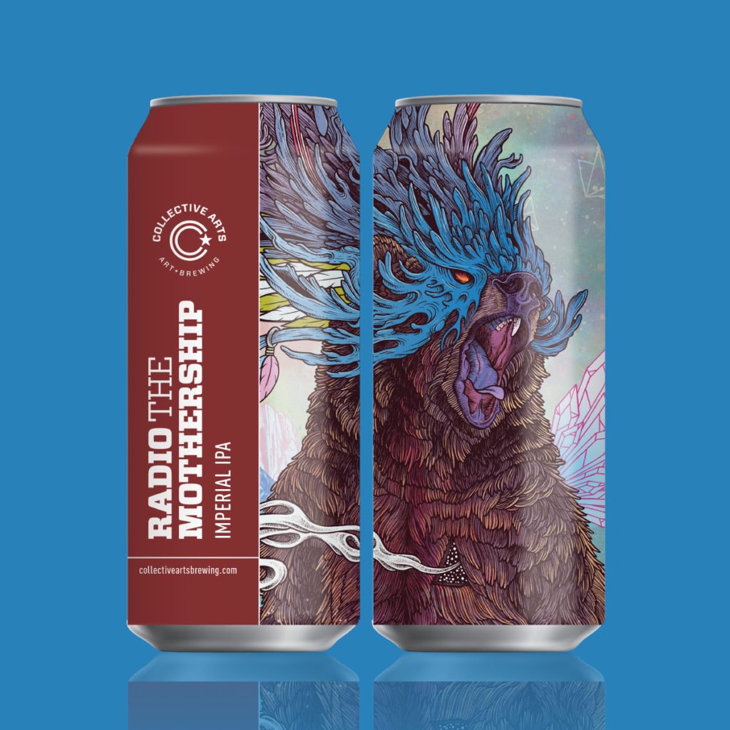 CollectiveBrew's tweet photo. Radio the Mothership Imperial IPA is back! Available tomorrow at the brewery store + select @LCBO next week! https://t.co/cs06l9se6K https://t.co/TxRTaFp2UZ
