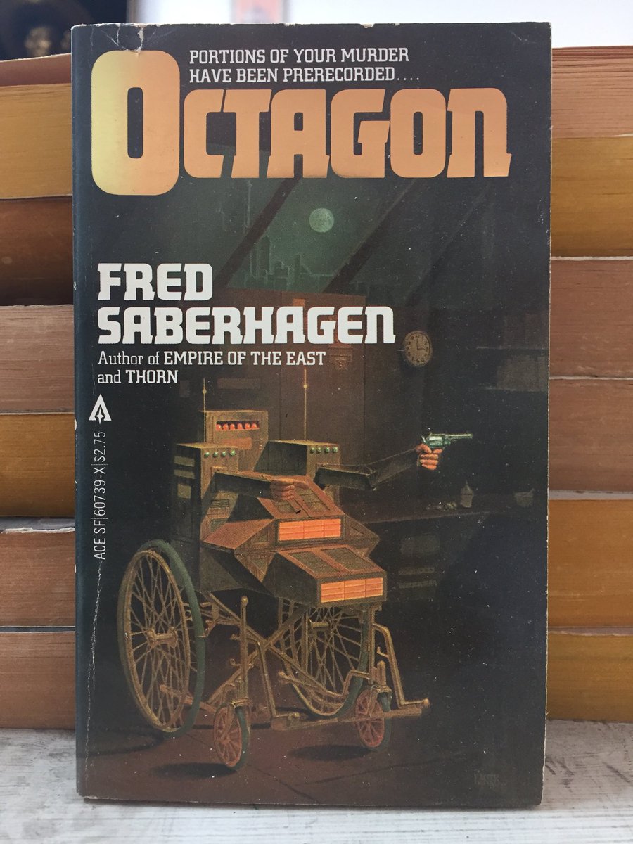 offbeatisaac's tweet image. Sci fi book covers are just the greatest.