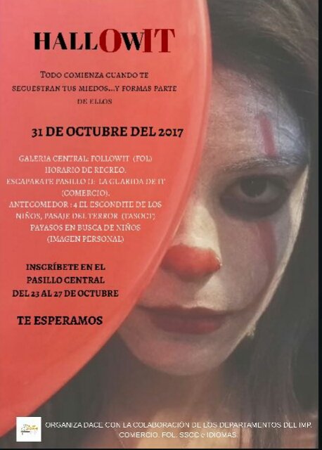 celiamkdigital's tweet photo. #MarketingDigital #itishalloween #hallowit #gdvec #ciudadescolar https://t.co/X6U5TuWQzk