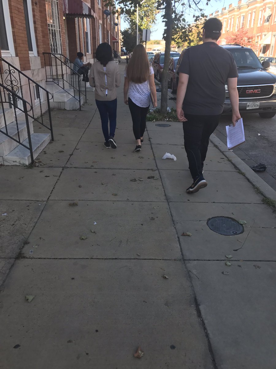 BMoreCityYC's tweet photo. Canvassing the Penn North Community & surveying young people about issues that matter most. This will help with developing our 3 year plan. https://t.co/VtXG8xuu2v