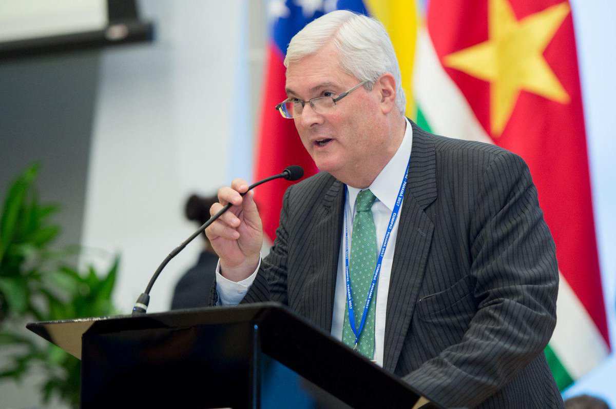 globalembpeace's tweet image. "Universal Jurisdiction and Human Rights" theme of the ex-judge of the Inter-American Court of Human Rights, Manuel Ventura. #CUMIPAZ