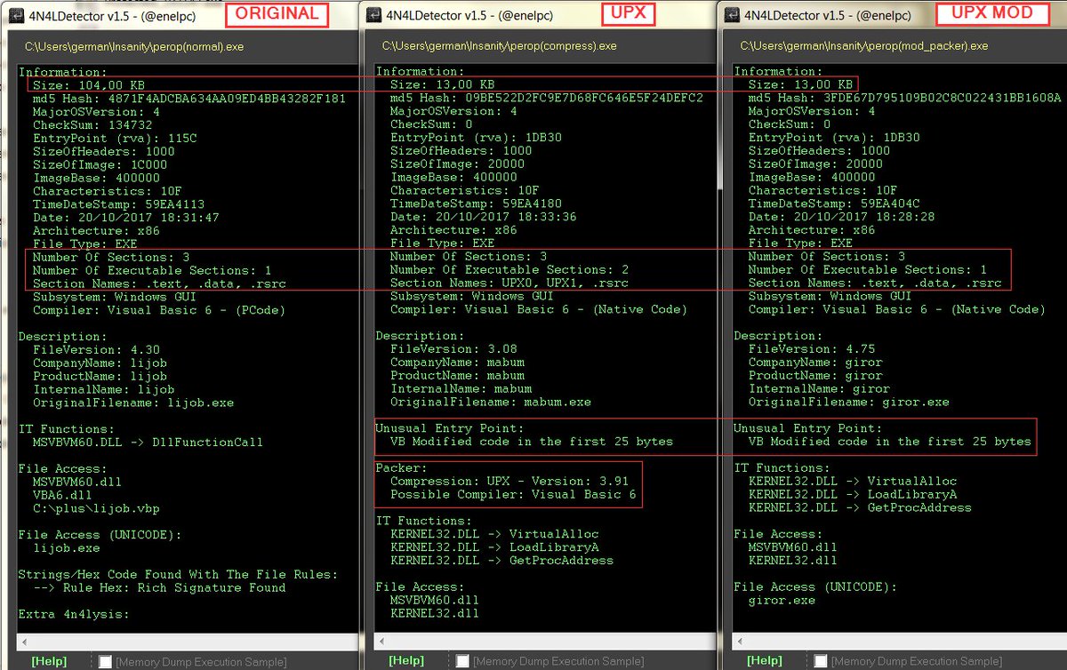 enelpc's tweet image. #InsanityProtector #dev interfaz chachi piruleta y opciones de compresión con modificación de su estructura PE.
