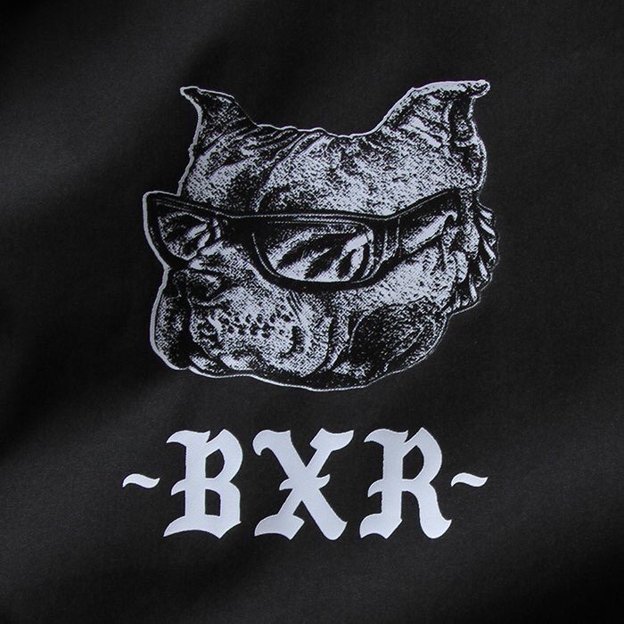 BORN X RAISED . item BOARDWALK SHARK COACH JACKET color Black size