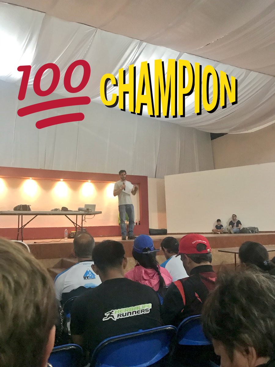 thierrymaxime's tweet photo. #utmx2017 briefing of the 100km race! Starts tomorrow at 5.30am https://t.co/a8f2DoqD7N