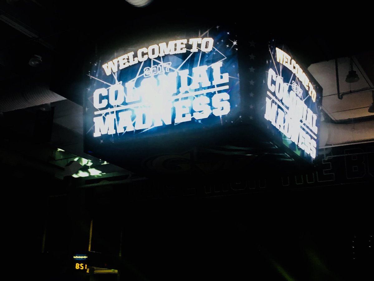 RobLongSports's tweet photo. Here at #GeorgeWashingtonUniv to see my man @terrynolanjr tip off his college career. #ColonialMadness https://t.co/1AG6tq5tGT