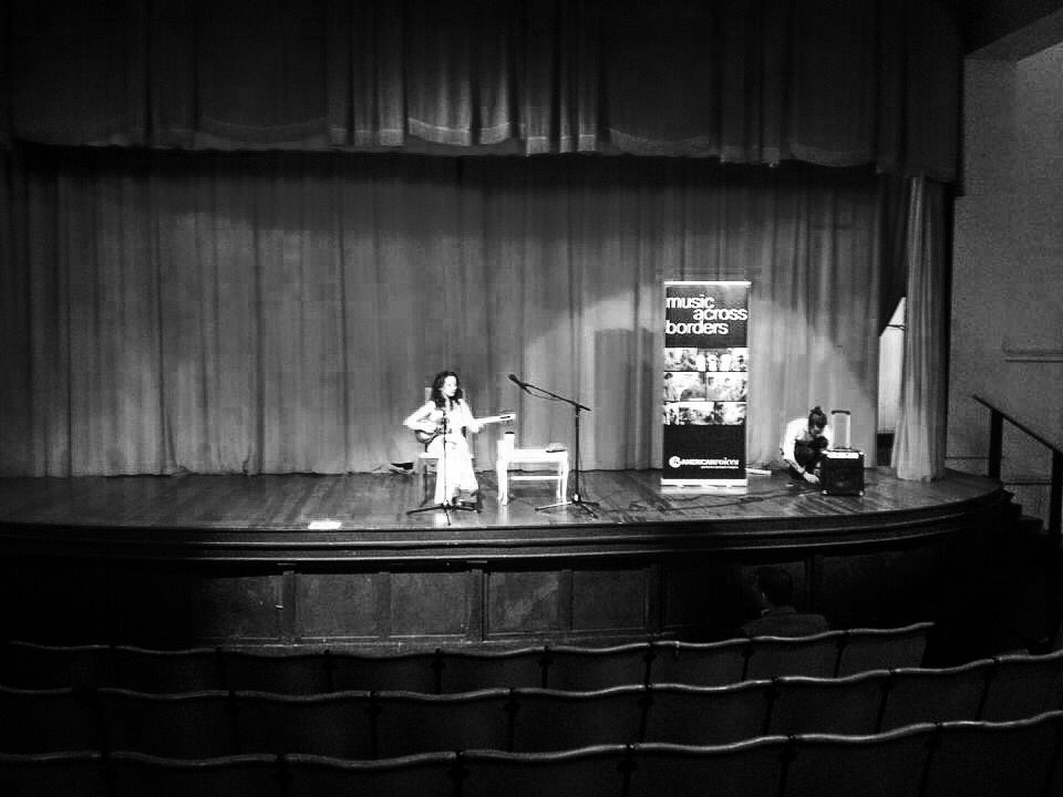 CraigHyman1's tweet photo. Sahba Motallebi at soundcheck for tonight’s performance as a part of her SOLO residency with ‘American Voices’ in St. Louis.
.
#sahbaontour https://t.co/6oJMzBPPPU