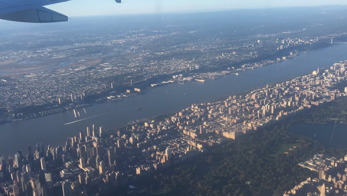 NYC looks amazing from above