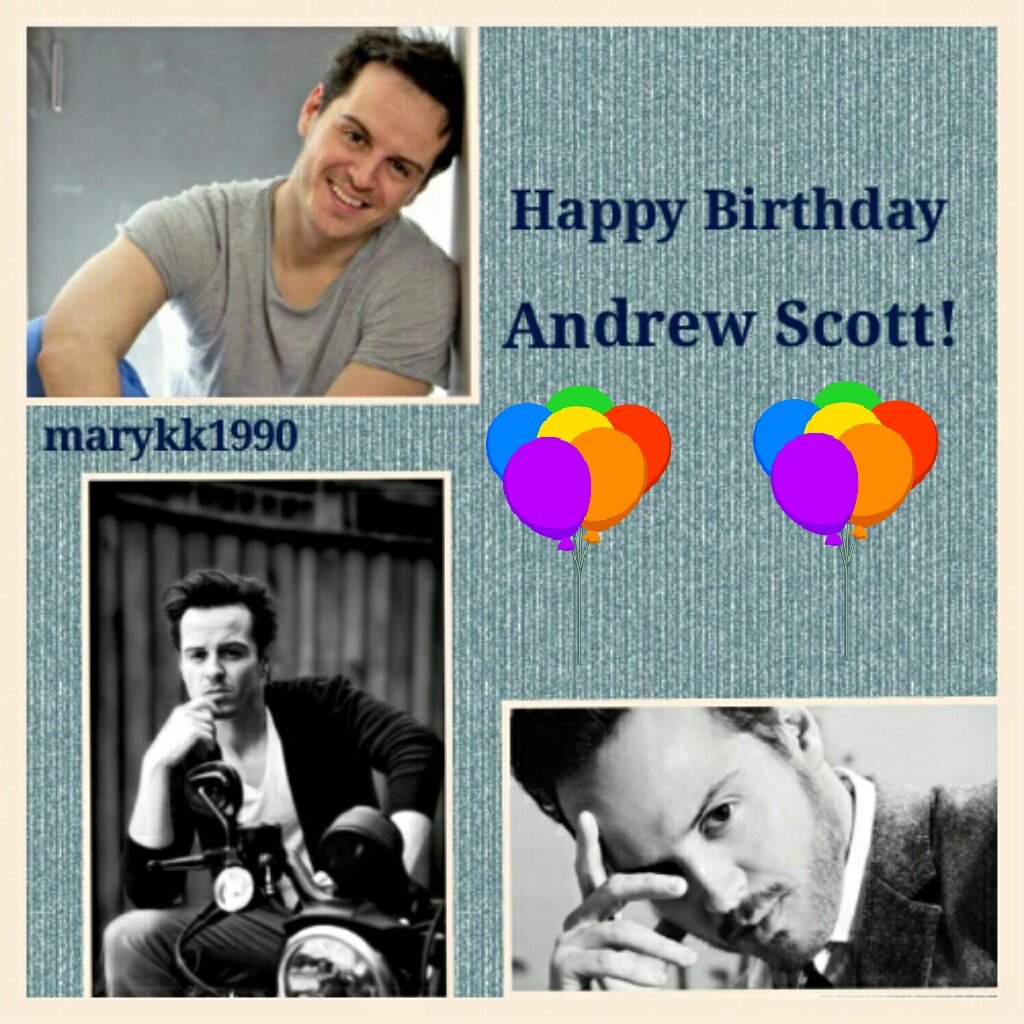 Happy Birthday to the wonderful Andrew Scott!!!    