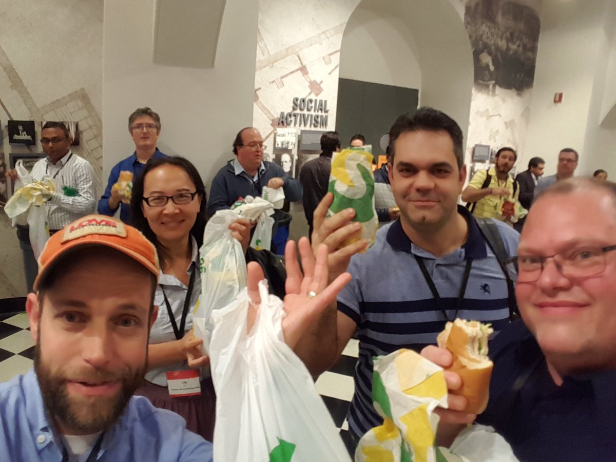 dynamike169's tweet photo. Team @SUBWAY  representing at the @Microsoft #RedShirtDevTour NYC #liveFresh #createGreat https://t.co/swMTn0Zlsm