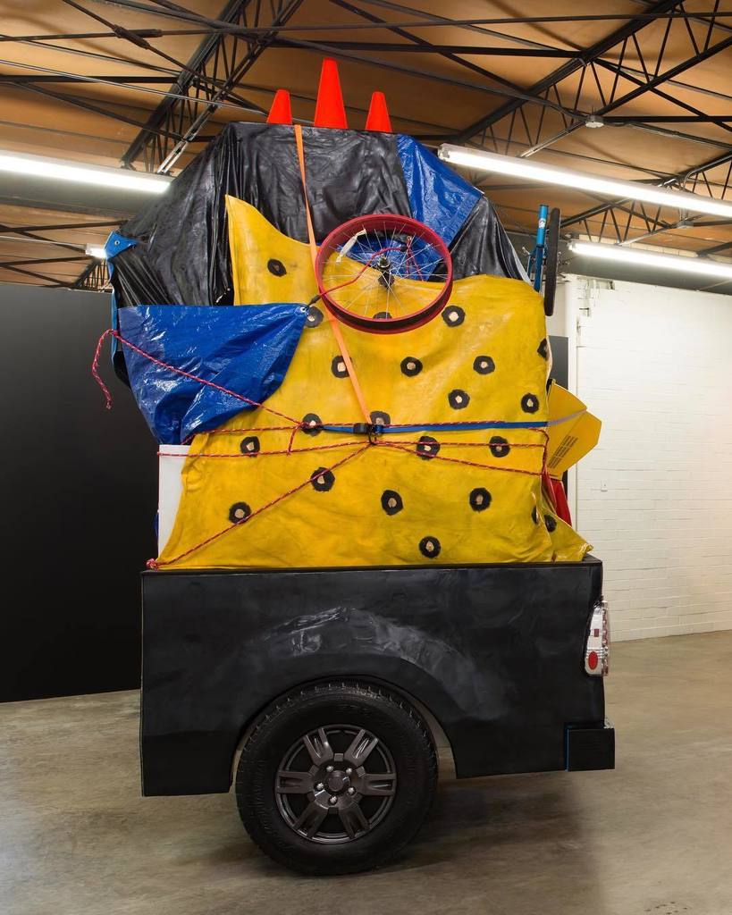 TexasBiennial's tweet photo. “The weight of a Dream” by Gilberto Rocha-Rochelli #texasbiennial https://t.co/JLgG3fukWS