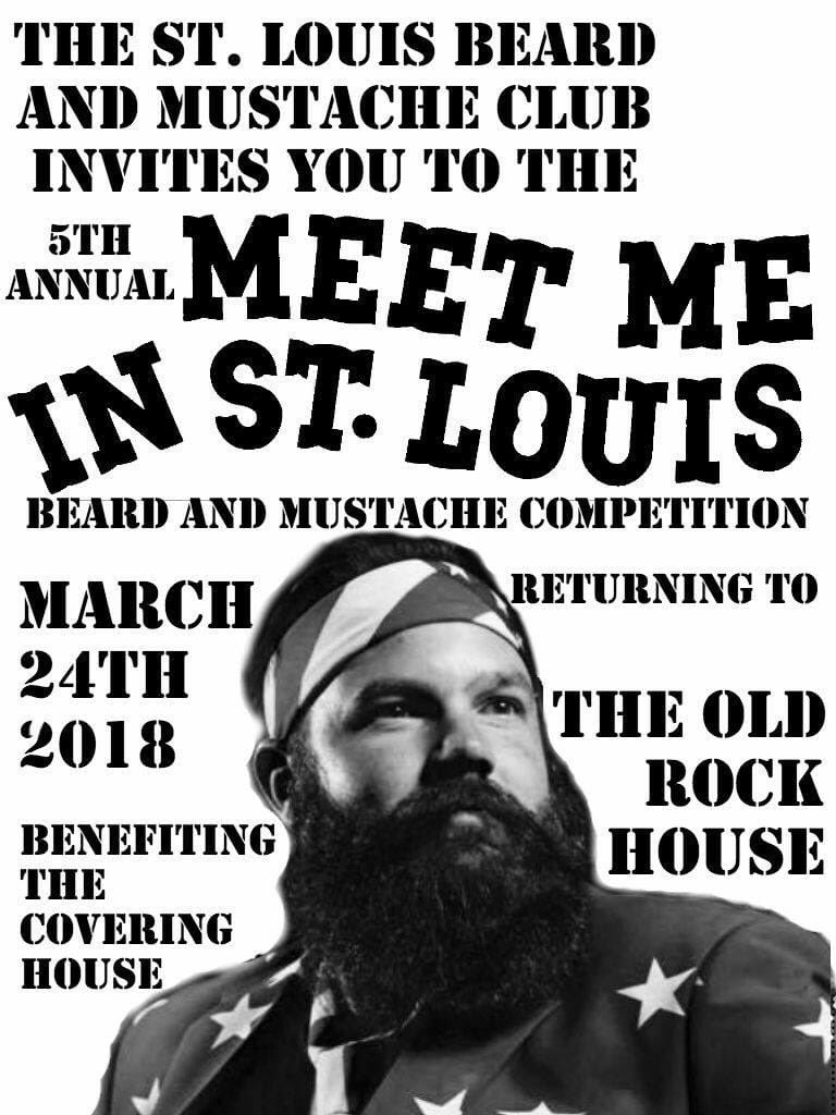 #5thAnnual #MeetMeInStLouis #BeardandMustacheCompetition #StLBMC <a href="/oldrockhousestl/">Old Rock House</a> @thecoveringhouse #StL #NonProfit #ShowMeYourBeardState