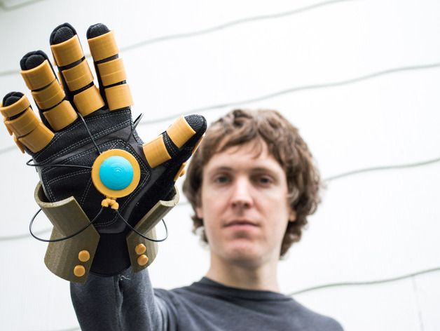 3DCentralVA's tweet photo. Our Legend of Korra glove is on the front page of @thingiverse! Go check it out, it's a great weekend build! https://t.co/na2AfYjoP2 https://t.co/G95Y0emslW