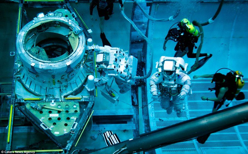 raymurison's tweet photo. @NASA @AstroAcaba @Space_Station lights on #spacedivers #bubblesinspace #spaceactors https://t.co/EwooYwWvKs
