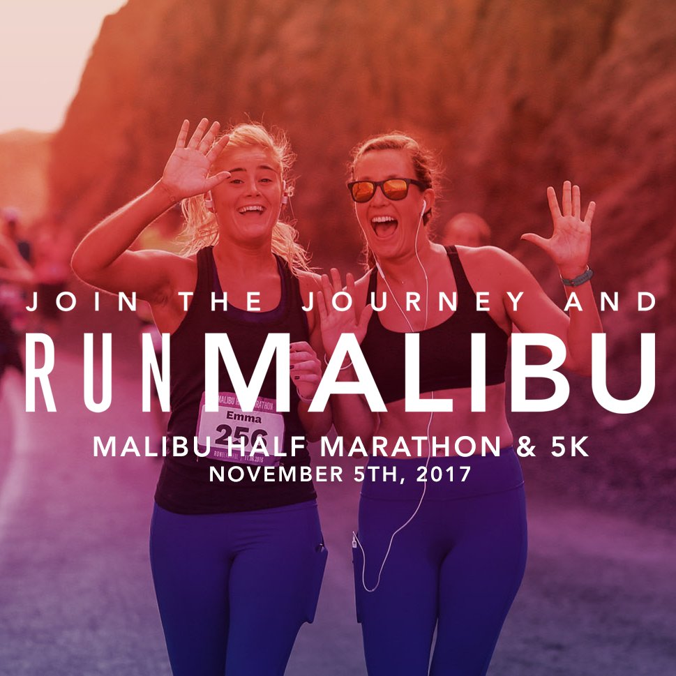 We're excited to get to our last stop of this year's Active Tour and #runmalibu! Just two weeks away -- Nov. 5! 😁 @MalibuMarathon