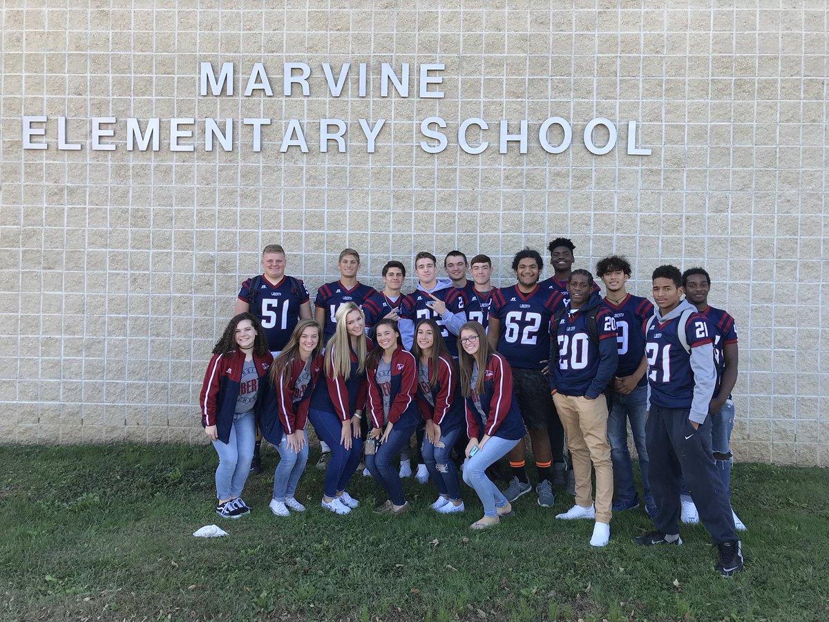 Very proud of the group of kids that went to read to Marvine and Hanover. Did a great job. Thank you for having us.