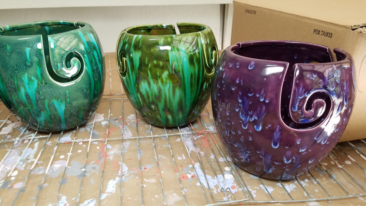 PaintedPottery's tweet photo. https://t.co/x2NZxkHDBF #yarn #yarnbowl #knitters #Knit #crochet https://t.co/ikIIgjOHjd