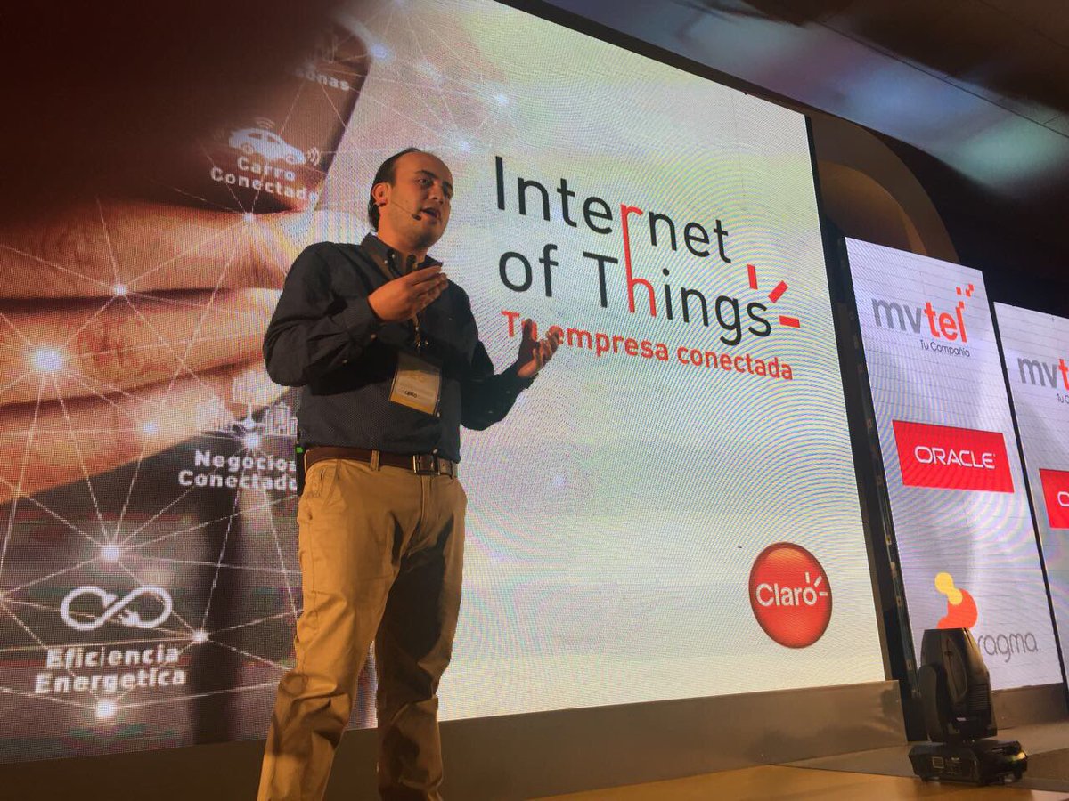 pamontagut's tweet photo. El #IoTdeClaro presente en #BINTEC - la era de la Hiperconectividad es una realidad en #Colombia Y lo mejor... está al alcance de todos https://t.co/iQCdU9u0VE