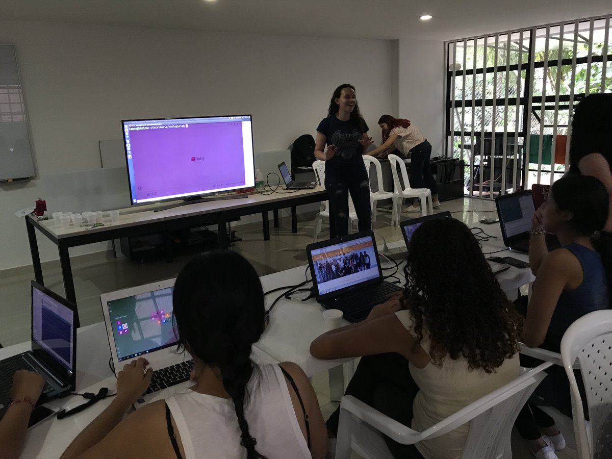 Rails Girls Medellin tweet media