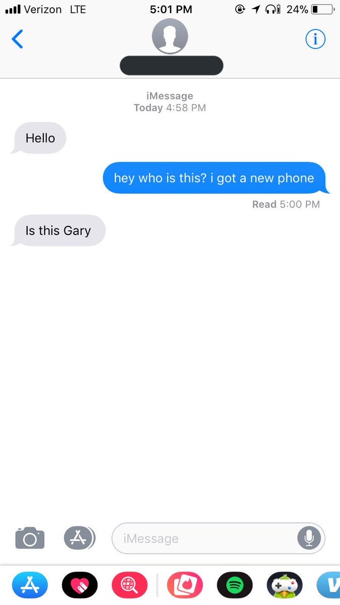 leeshcool's tweet photo. when you get a new phone number and subsequently make some new friends #callmegary? https://t.co/KdcumLszMc