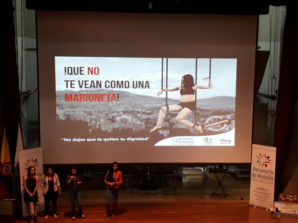 personeriamed's tweet photo. #ConcursoDDHH Presenta su propuesta publicitaria la @UCooperativaCol en el 4to Concurso Interuniversitario de Derechos Humanos https://t.co/yDUk0jLSIW