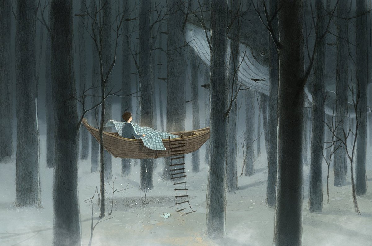 AnneMortier1's tweet photo. By Chinese illustrator Jin Xingye
#night https://t.co/rI8IaxNJ8N