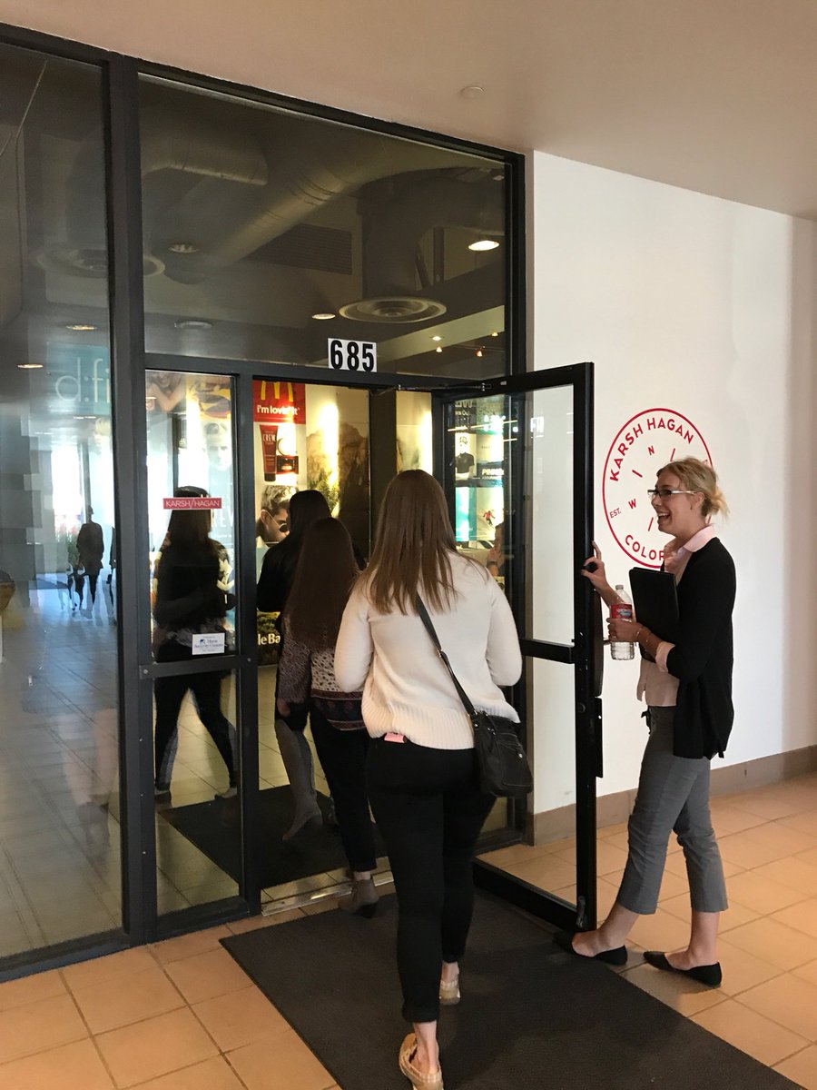 What a day! Thank you so much <a href="/karshhagan/">Karsh Hagan</a> &amp; <a href="/B_Everywhere/">B Public Relations</a> for hosting us today. We had an incredible time learning about the industry. 😁📝