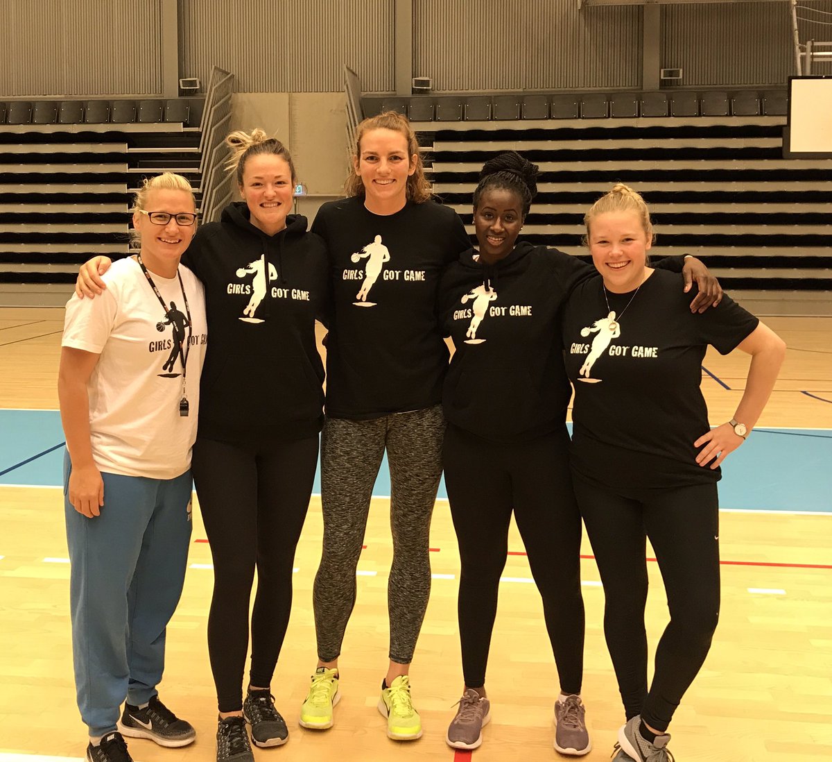 andersen_anja's tweet photo. Impressions from a great Girls Got Game Camp! Hard working players and coaches; three days of fun and basketball; what's not to like 😊⛹️‍♀️🏀 https://t.co/hOOiwT8XLI