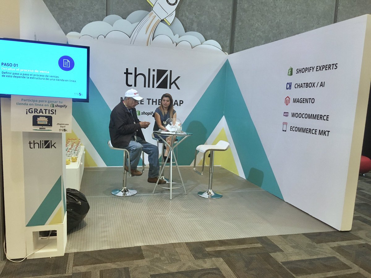 ThlinkMarketing's tweet photo. Seguimos atendiendo todas las dudas. ¡Visítanos! 🤓#eCommerceMX https://t.co/wD1s8TSiC7