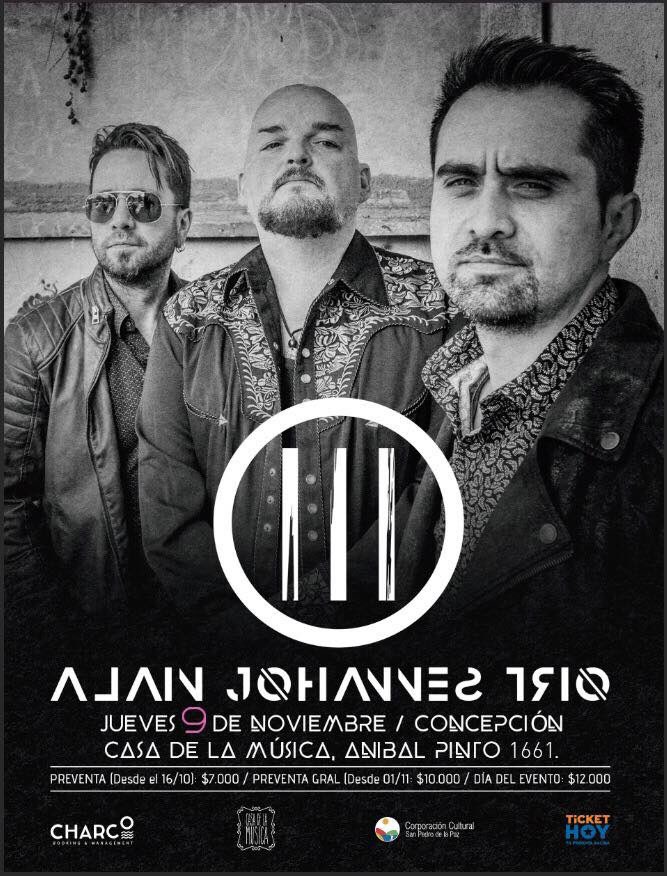 GuayabaStone's tweet photo. Atentos en #Concepción, el próximo 9/11 llega #AlainJohannes con un concierto imperdible. https://t.co/4hkhMw3vSh