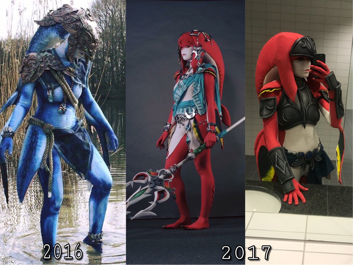 Lara || on X: "I never remade a costume but I have a pattern 😂 #zora #zelda  #nintendo #cosplay https://t.co/MtGAg9HUsf" / X