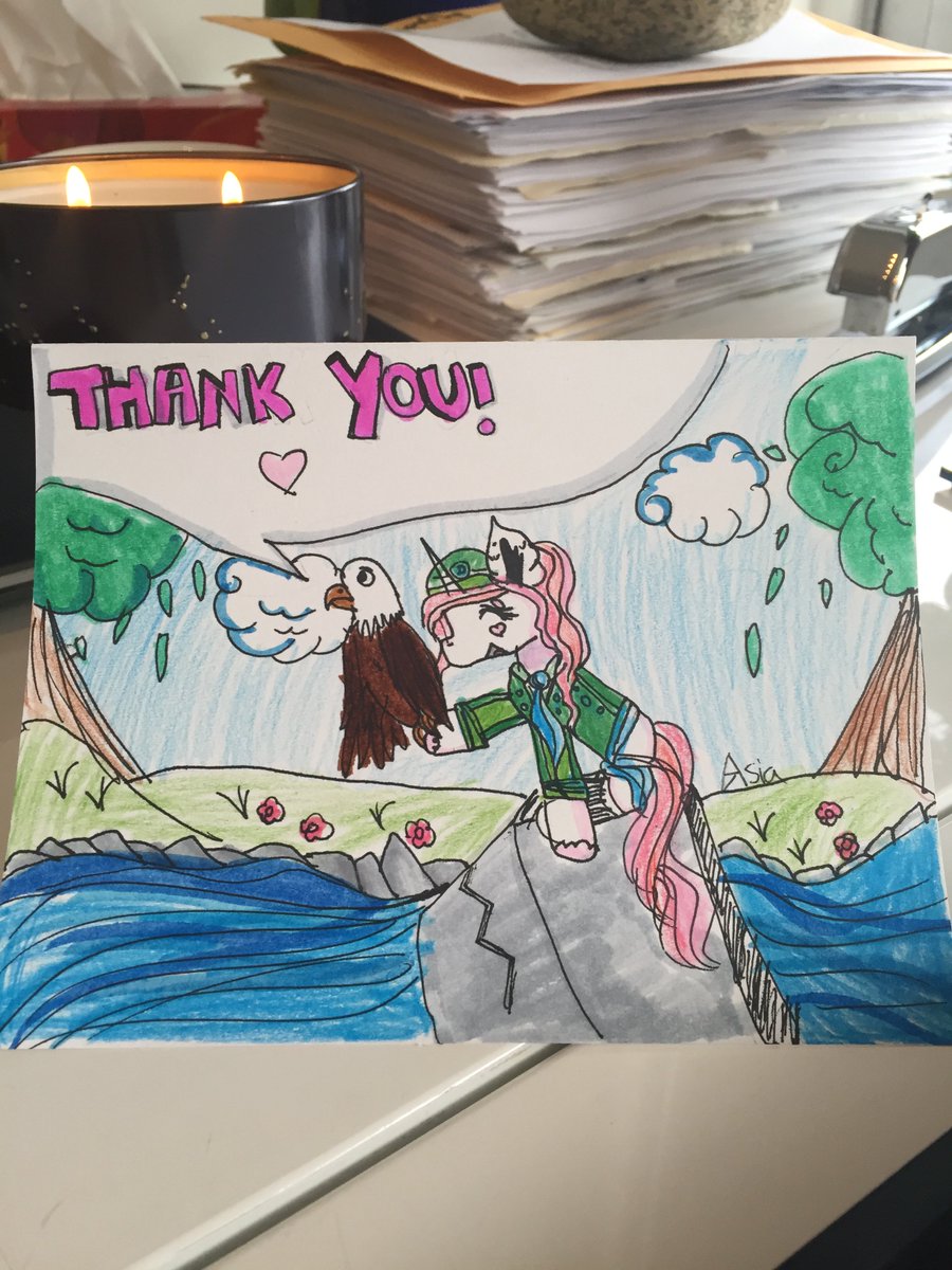 ClarkPageCastin's tweet photo. thanks Asia Au-Yeung for the BEST CARD! https://t.co/lsC1s6q3Un