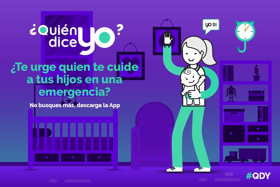QuienDiceYoApp's tweet photo. Si tú sigues batallando por quien cuide a tus hijos contrata lo que quieras, cuando quieras😉
Más información en https://t.co/p6vfx4wmMV  👈 https://t.co/Kr8u9MP3wz