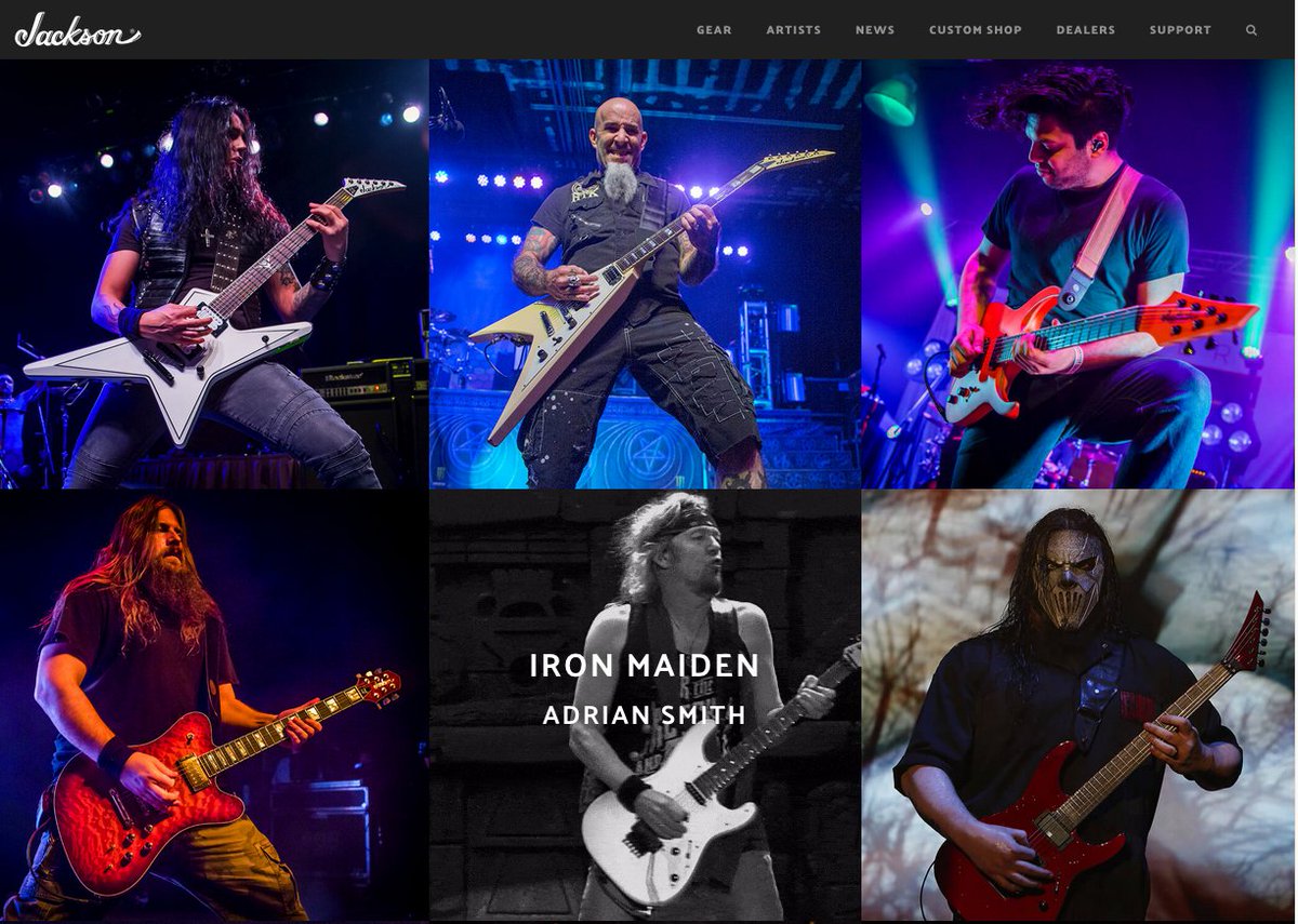 JacksonGuitars's tweet image. Come to the Dark Side ... Check out the all-NEW jacksonguitars.com website!