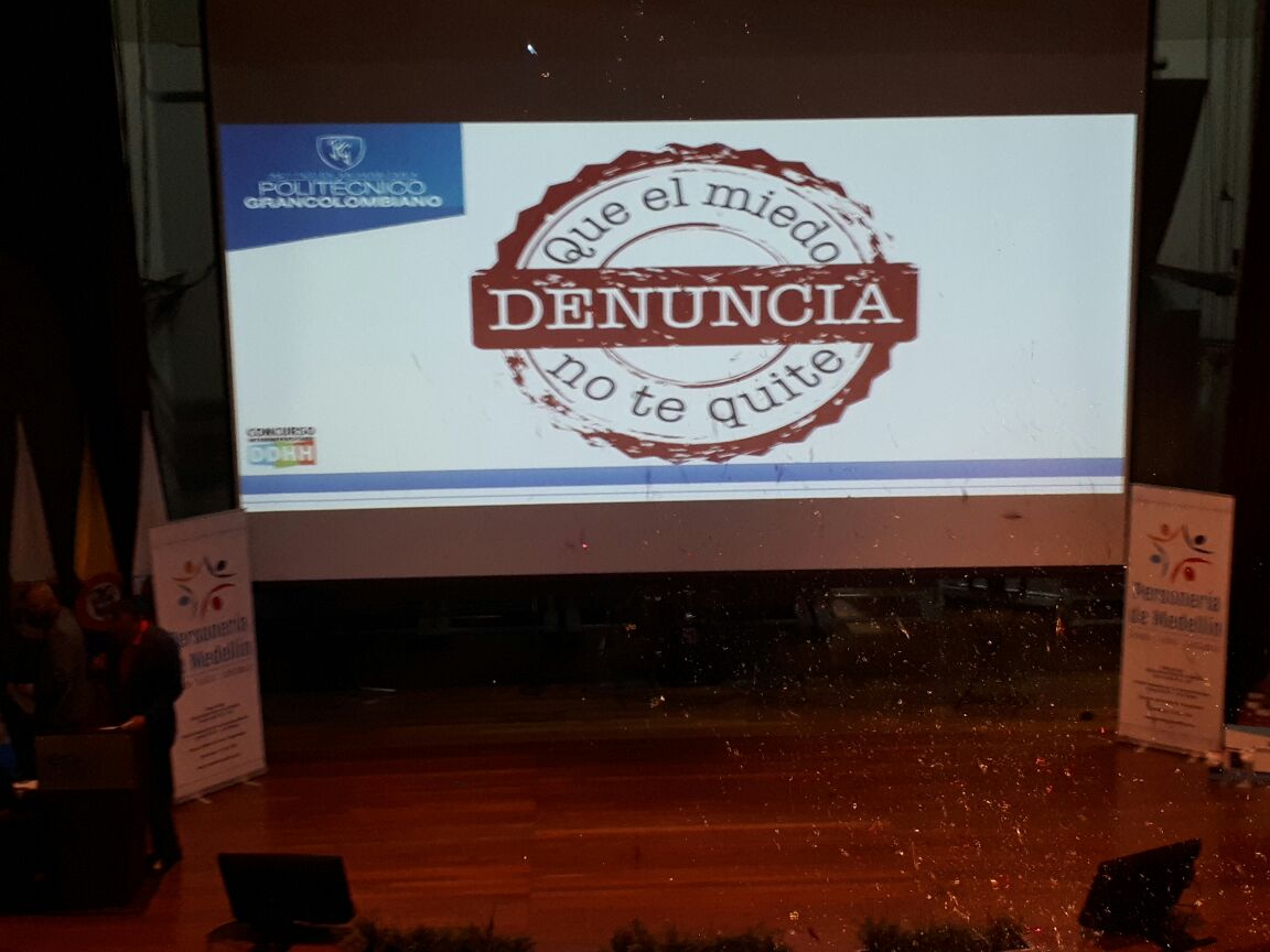 personeriamed's tweet photo. #ConcursoDDHH El Politécnico Grancolombiano expone su trabajo publicitario en el 4to Concurso Interuniversitario de Derechos Humanos https://t.co/9fs73EjBQT