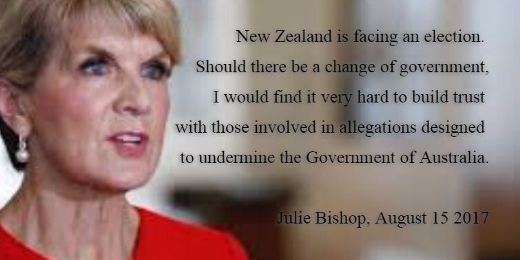 DavidSy97051739's tweet photo. @JulieBishopMP just forgot about that statement or just a lying pos https://t.co/YIubqt7yK9