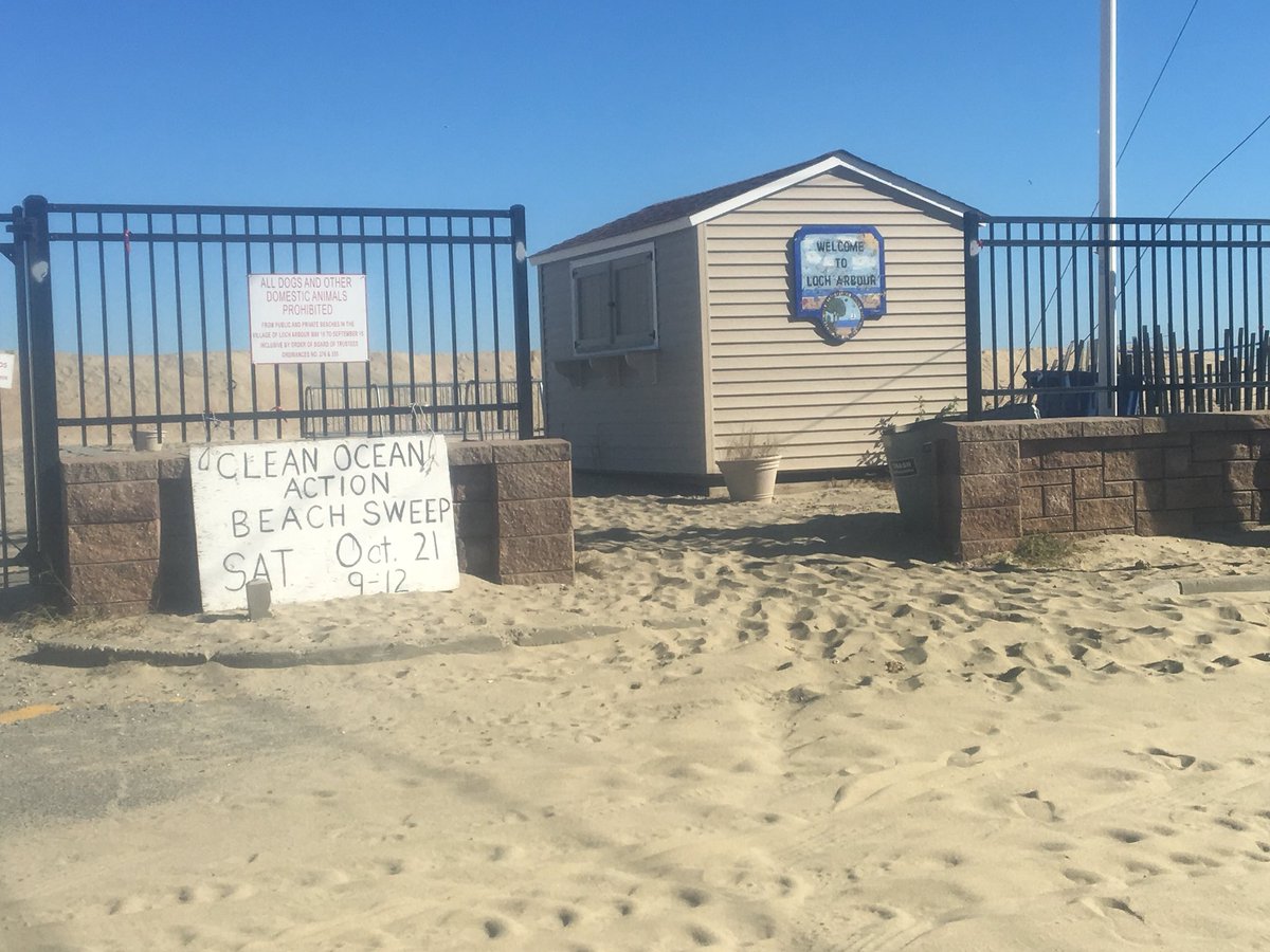LochArbourBeach's tweet photo. Please come and support @CleanOcean fall beach sweeps tomorrow. Meet at Euclid Ave beach entrance. @JSHurricaneNews @brian4NY @kurtsiegelin https://t.co/EgItBt737t