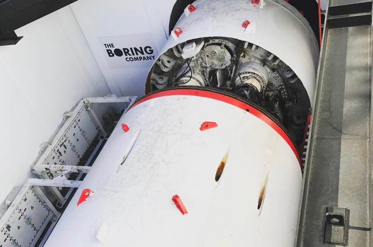 TechCrunch's tweet photo. Elon Musk gets permission to begin Boring Co․ digging in Maryland https://t.co/r0Co5ARLPC by @etherington https://t.co/QLYwEhDhk8