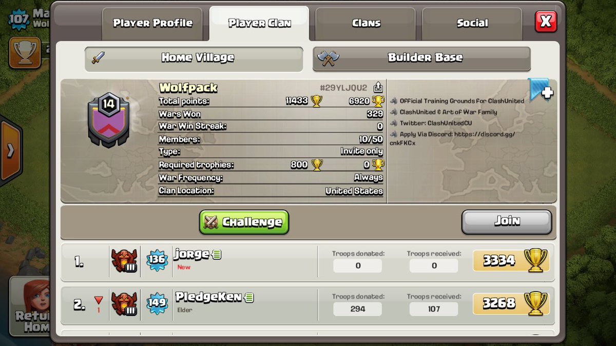 ClashUnitedCU's tweet photo. Looking to dip your toes into the competitive scene? Heros aren't quite there yet? Join our new feeder clan! Apply https://t.co/fS83hh4iM4 https://t.co/HGDrHziBfi