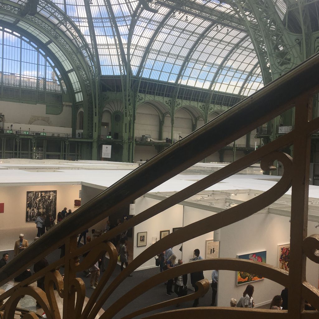 Collectrium's tweet image. At @FIAC Beautiful Le Grand Palais. Learn on Collectrium help galleries during fairs bit.ly/2xTzAEU. #fiac #artfair #gallery