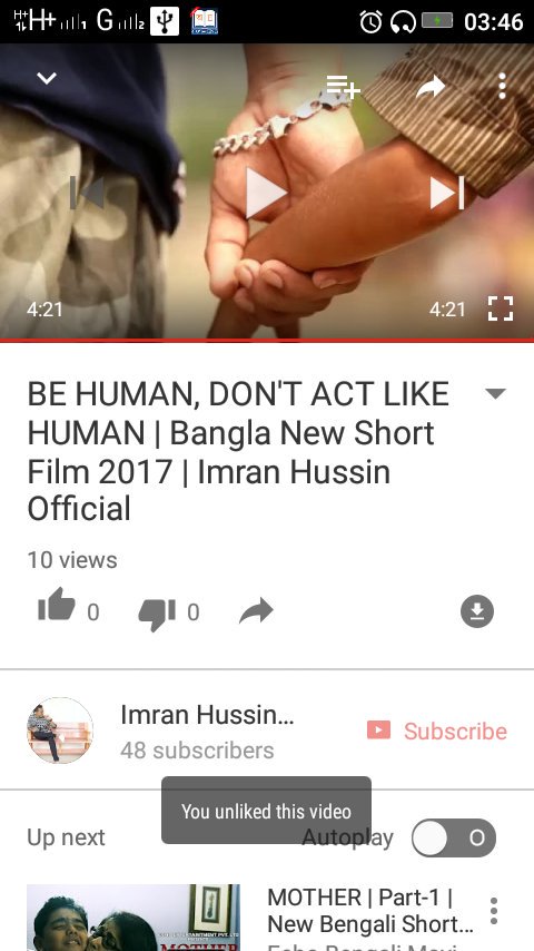 ImranHussinOff's tweet photo. Be Human, Don't Act Like Human

True Story.
This video Can Charge your Life 

YouTube Link : https://t.co/FXPAIpGdYV https://t.co/bS2DwnkxEn