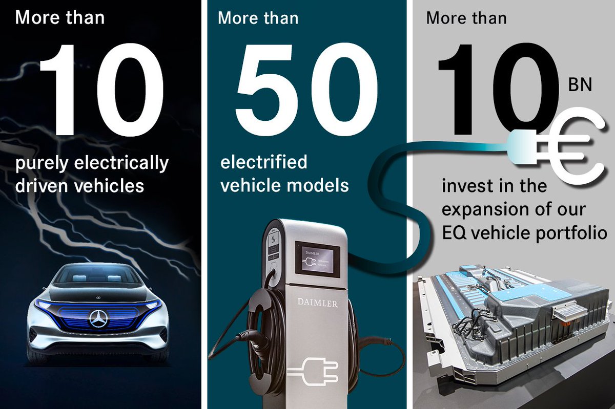 DaimlerTruck's tweet image. In the next 5 years, we'll invest over €10 billion into 10 purely electric cars. #SeriesProduction. #DieselFacts daimler.com/innovation/die…