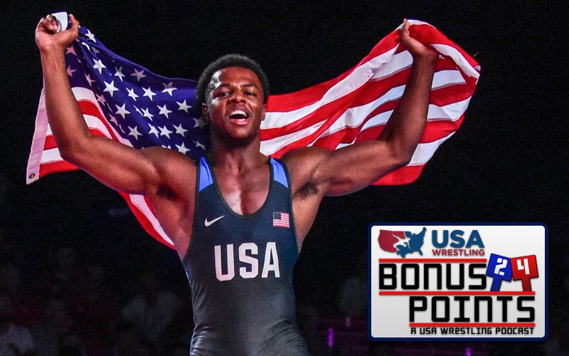 USAWrestling's tweet photo. Some #BonusPoints🎙 fun with @ThatManChasin to send you into the weekend!

Listen: https://t.co/GULnhN6iBy
iTunes: https://t.co/R1hQ5s2VFA https://t.co/sAsJ2fQrwO