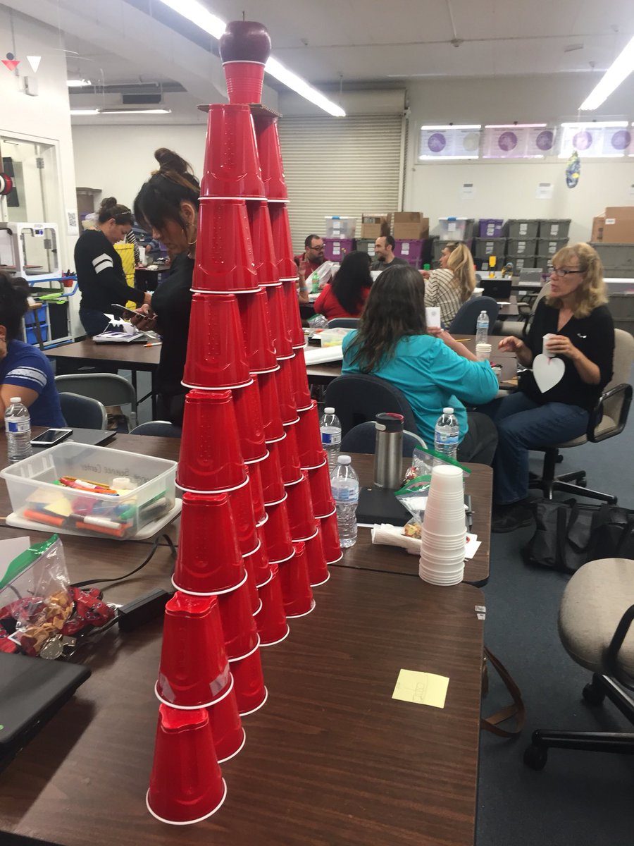 JroneyJulie's tweet photo. @OrangeUnifiedCA #MonthlySTEMChallenges with CARES Leads @BeidlerJaime https://t.co/xLejYFCGRG