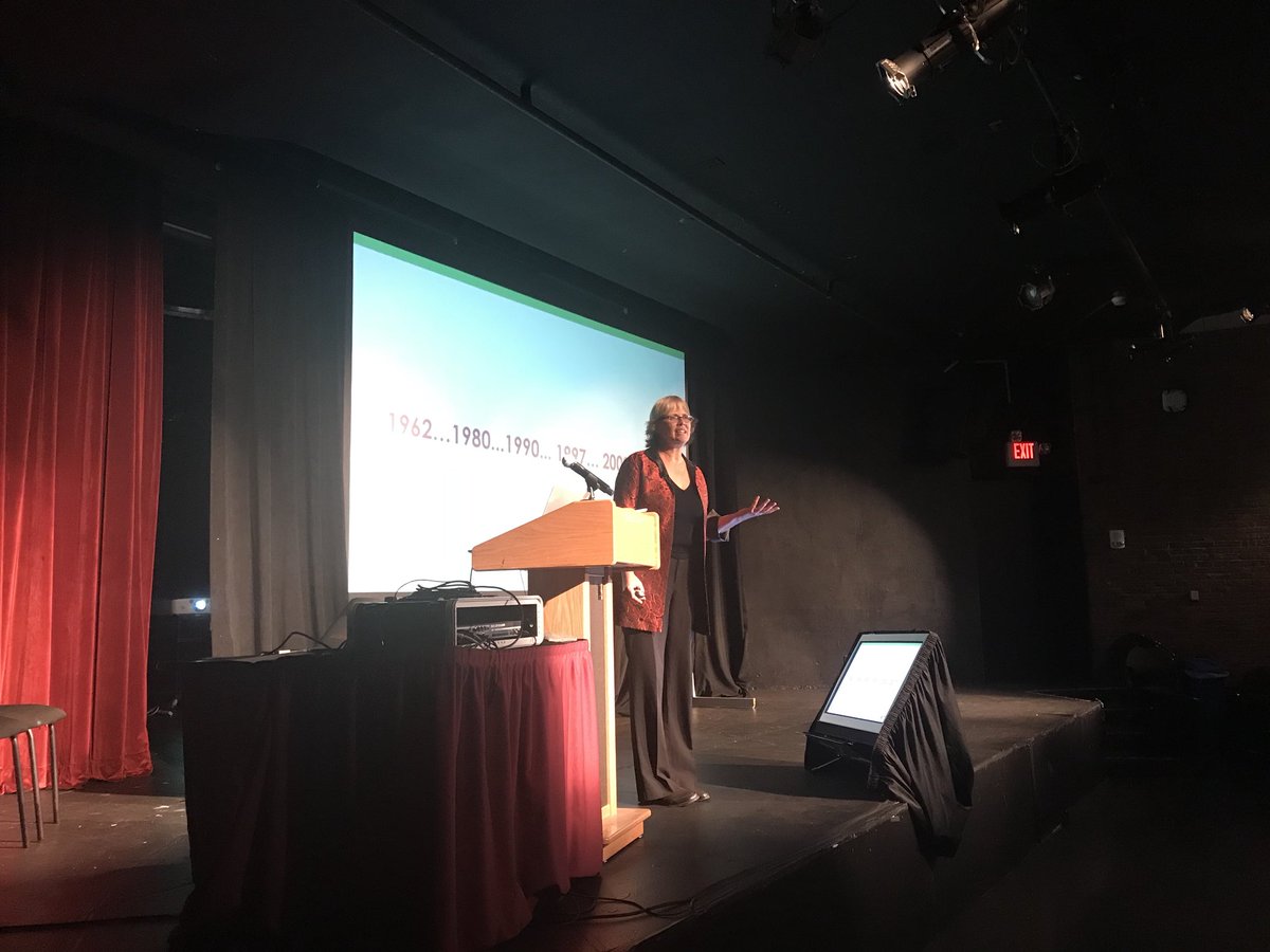 dlab_mit's tweet photo. “There is a nascent revolution in thinking diff. about how we support innovation - by building their ecosystems.” - Amy Smith #mitdlab15 https://t.co/yIN2fButS3