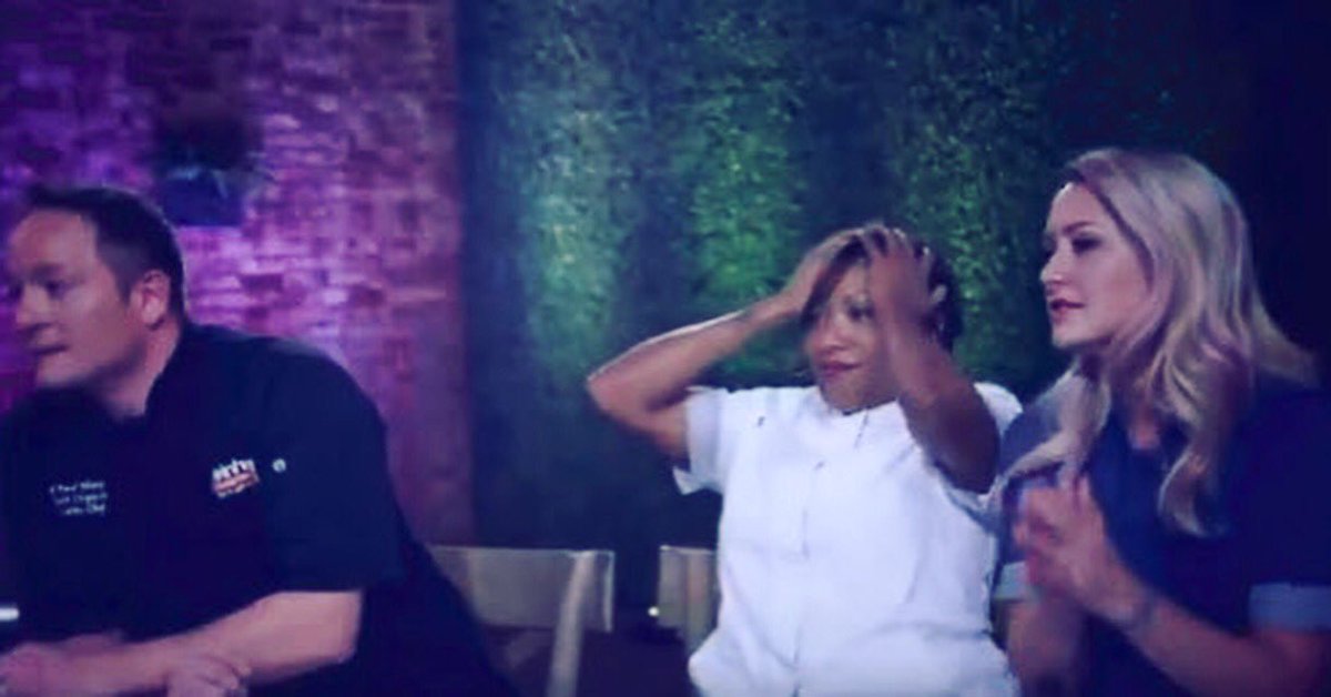 N8YBlaiwes's tweet photo. The judges 👀 #StoveTots #FYI #TeamBossome #GameOver #CulinaryFightClub #MasterChefJr https://t.co/byVJ5RuDcA