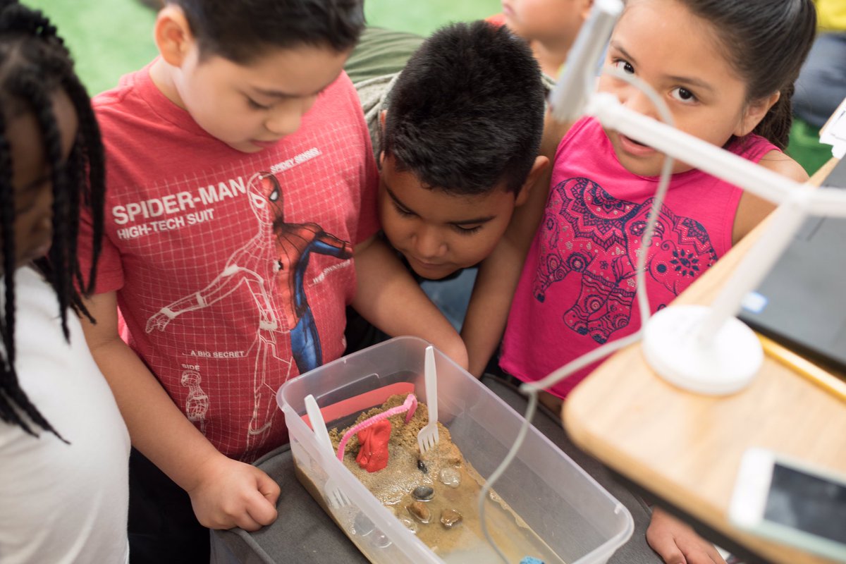 DogwoodSteam's tweet photo. "Yes! Our house didn't fall!"  In preparation for our erosion pbl, in STEAM, Ms. Merrick's 2nd graders had $1500 to design a beach landscape to prevent their homes from falling into the sand. #realworldproblem #criticalandcreativethinker #fcpscience #fcpssteam #dogwoodfairfax https://t.co/SaL5OrXbww