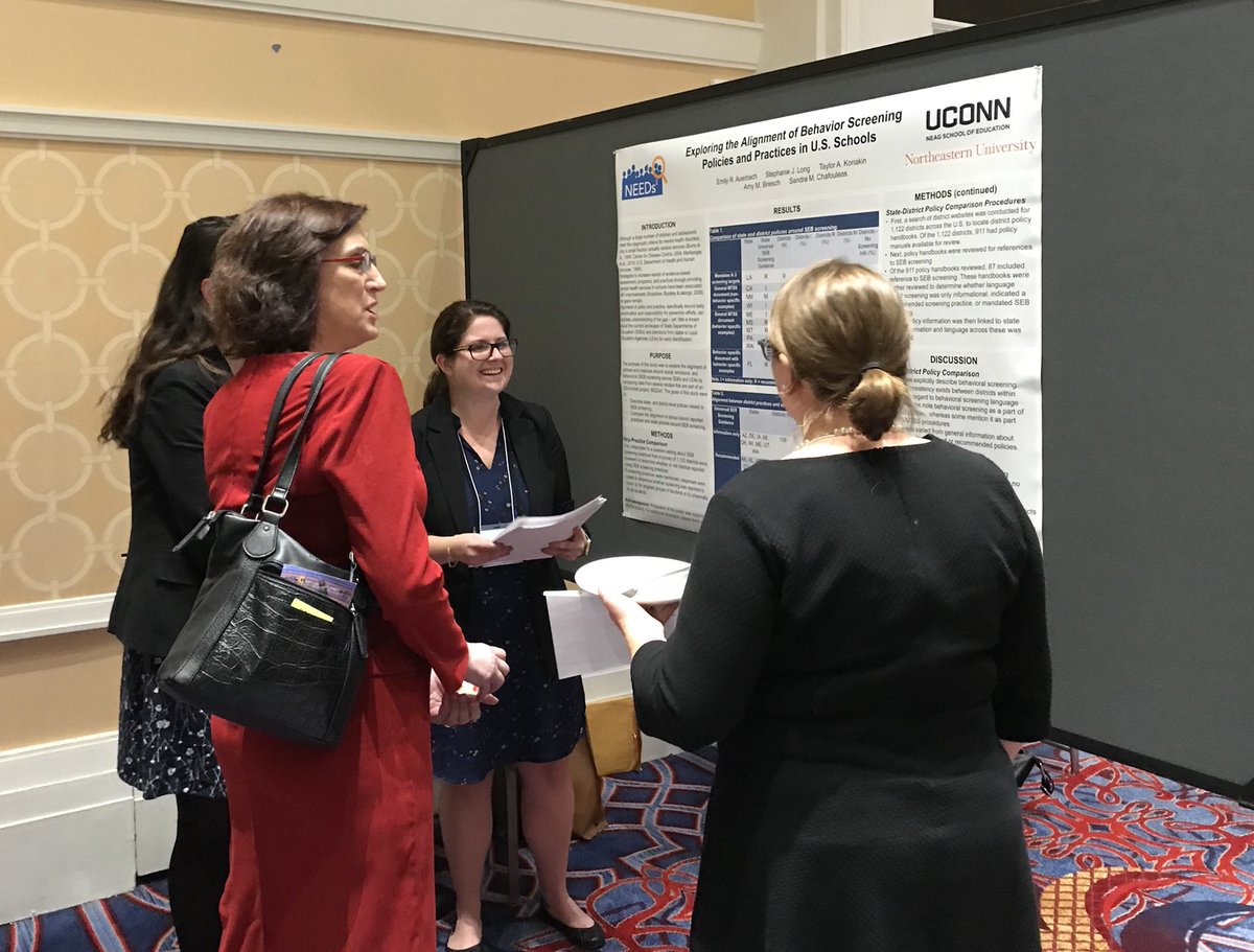 SChafouleas's tweet photo. Do state & district behavior screening policies align? Emily talking to ed leaders about our NEEDs2 results #CSMH2017 @UConnCSCH @UConnNeag https://t.co/FndWW2p3xQ