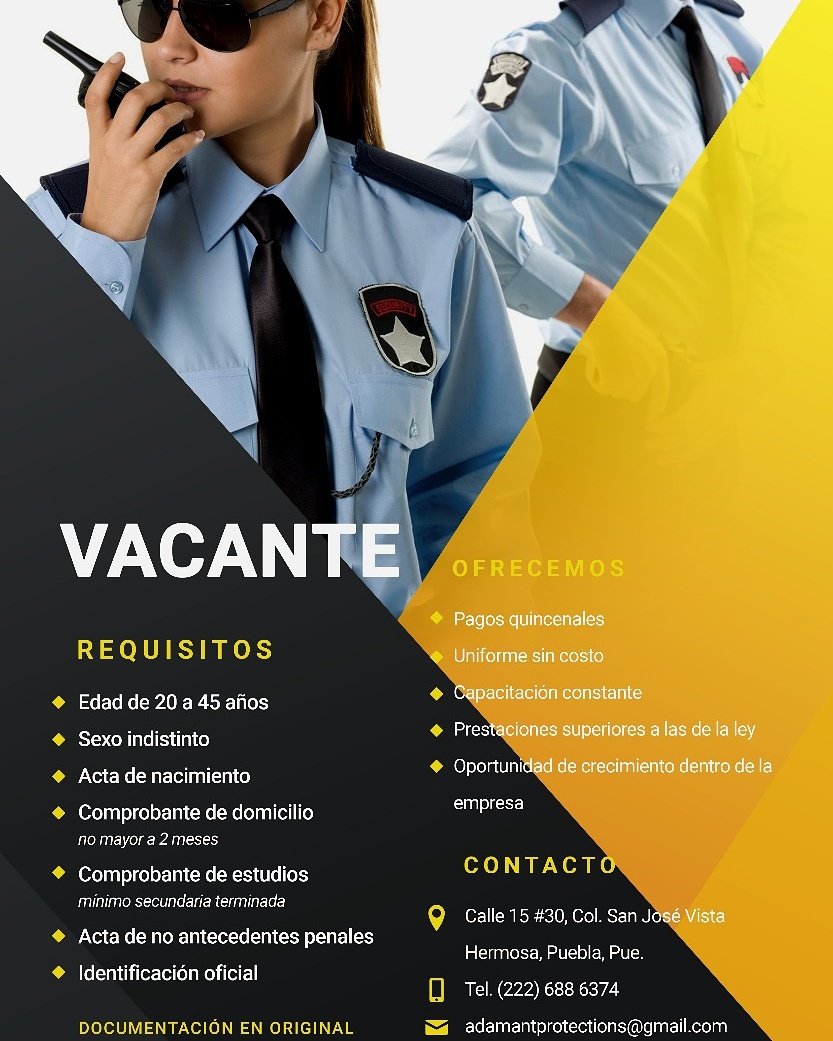 robertoesquivlr's tweet photo. #OportunidadLaboral en #Puebla, #México. https://t.co/l5i8evNpMI