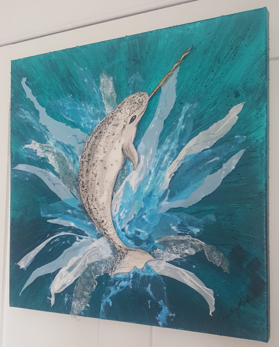 eXXhibition's tweet photo. My #upcycled #beachlitter #art currently on show @ #shoreham #gallery. #UpcycledHour #plasticpollution #OceanRescue https://t.co/r6kPbvpZvj